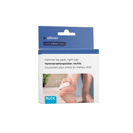 RUCK silicon, podkładka na palec młotkowy, prawa 4 szt.
