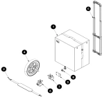 RUCK solid Trolly podologiczna szafka mobilna