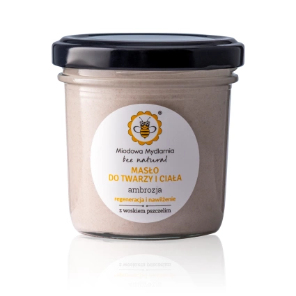 MIODOWA MYDLARNIA Masło do twarzy i ciała AMBROZJA, 65g