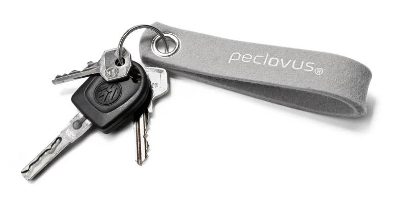  peclavus brelok filcowy szary