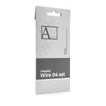 Arkada’s Drut prosty 04 – zestaw 20 szt. 0,4 mm × 10 cm