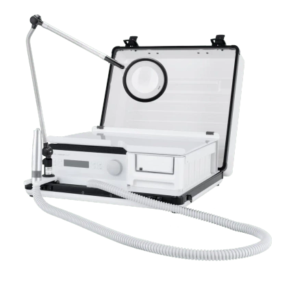 RUCK Nova 3s zestaw mobilny frezarka walizka lampa lupa Circle S mobile czarny