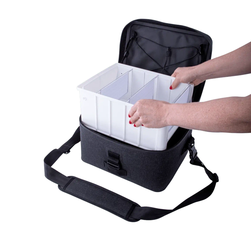 RUCK torba S z pojemnikiem solid Box L, Dark Granite, TPU