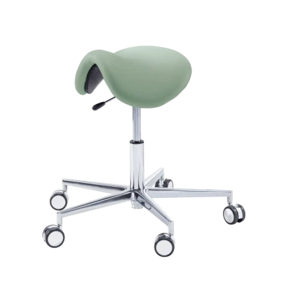 Taboret podologiczny RUCK STOOL saddle szałwia długi podnośnik