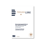 Manuka IG MAX opatrunek siatkowy nasączony leczniczym miodem Manuka 10 cm x 12,7 cm 1 szt.