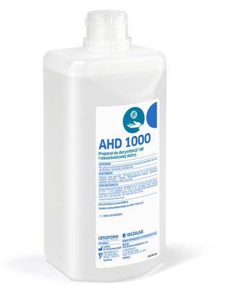 Medilab AHD 1000 płyn do higienicznej i chirurgicznej dezynfekcji rąk i skóry 500 ml