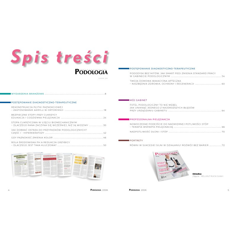 Podologia – kwartalnik dla specjalistów (2/26)
