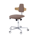 Krzesło podologiczne RUCK STOOL dynamic, napoleon, CPL Dąb, muskat 