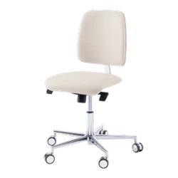 Krzesło podologiczne RUCK STOOL dynamic, comfort, CPL Biały, natural, długi