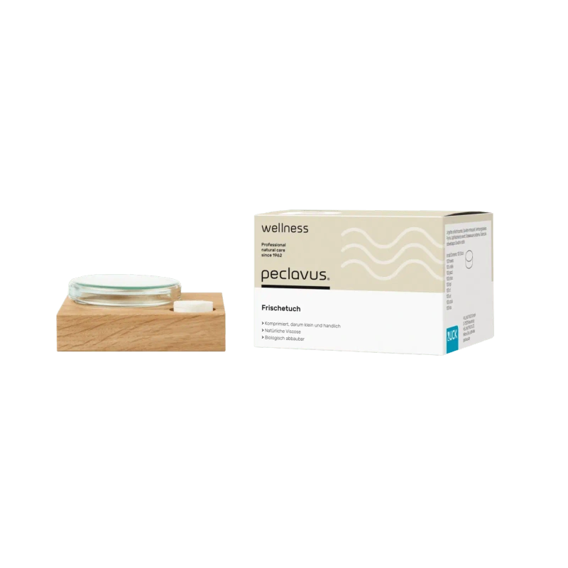 peclavus® wellness chusteczki wellness sprasowane, 100 szt. 