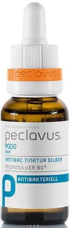 peclavus® PODOmed tynktura AntiBAC z mikrosrebrem, 20 ml