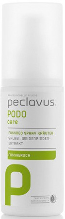 peclavus® PODOcare ziołowy deo-spray do stóp, 150 ml