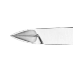 RUCK cęgi boczne do wrastających paznokci wygięte 10 cm / 12 mm