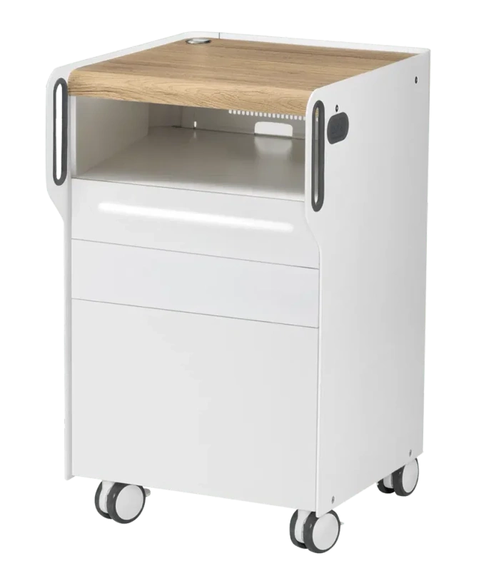 Szafka podologiczna RUCK ROOM move S z światłem LED, CPL dąb