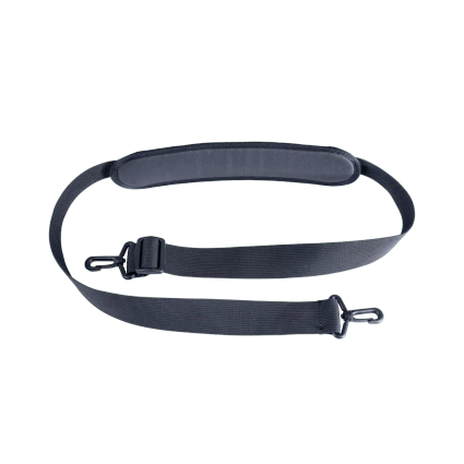 RUCK pasek na ramię do solid Trolly, walizki, plecaka, czarny