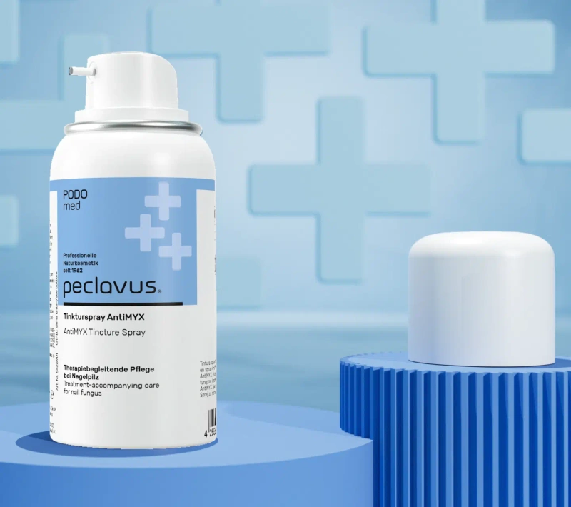 peclavus PODOmed AntiMYX tynktura w sprayu do paznokci podatnych na grzybicę 50 ml