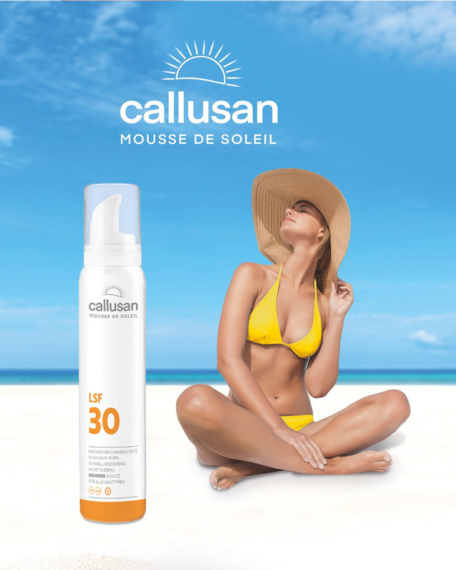 Callusan Mousse de Soleil SPF 30 krem z filtrem w piance 125 ml