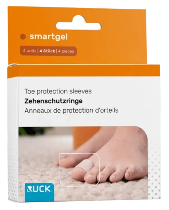 RUCK smartgel, obrączki na palce, średni M, Ø 18 mm, 4 szt.