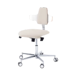 Krzesło podologiczne RUCK STOOL dynamic, napoleon, CPL Biały, natural