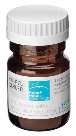 RUCK® NAGELKORREKTUR UV-Gel Sealer - żel nabłyszczający 15 ml