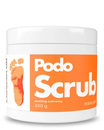 Podoland PodoScrub peeling cukrowy do stóp i ciała 350 g