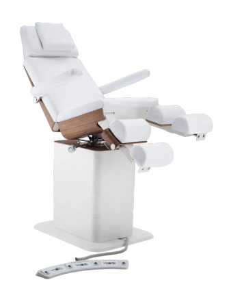 RUCK kompletny zestaw pokrowców frotte na fotel podologiczny MOON