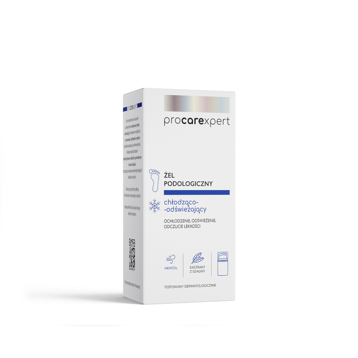 ProCareXpert Żel podologiczny chłodząco-odświeżający 50 ml, 8+1 GRATIS