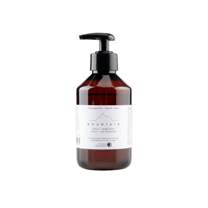 RUCK Naturalne mydło w płynie Mountain 250 ml –Kwiat Lotos i Herbaty