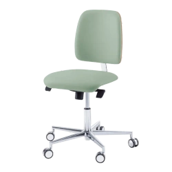 Krzesło podologiczne RUCK STOOL dynamic, comfort, CPL Biały, szałwia, długi