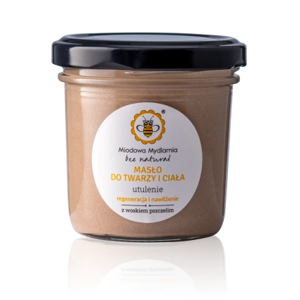 MIODOWA MYDLARNIA Masło do twarzy i ciała UTULENIE, 65g