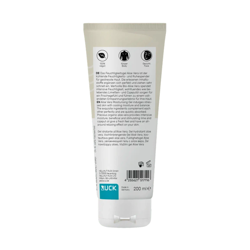 peclavus® wellness żel nawilżający na suchą i podrażnioną skórę Aloe Vera, 200 ml