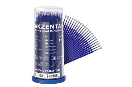 Aplikatory - mikroszczoteczki magic blue 1,5 mm, 100 szt