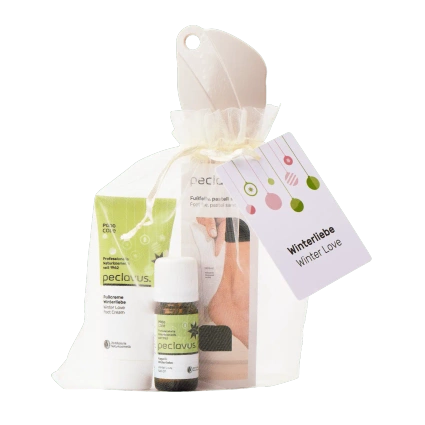 peclavus PODOcare Winterliebe zestaw do pielęgnacji stóp i paznokci w woreczku prezentowym