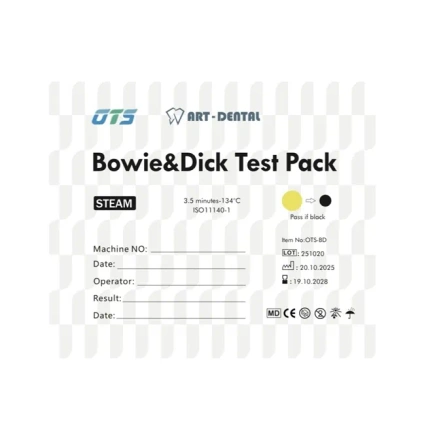 Test Bowie-Dick pakiet do kontroli autoklawu parowego klasy B