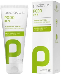 peclavus® PODOcare natłuszczający peeling do stóp 100 ml