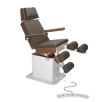 Profesjonalny fotel kosmetyczno-podologiczny RUCK® MOON, espresso, CPL orzech