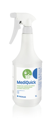 Medilab MediQuick gotowy do użycia preparat do dezynfekcji powierzchni 1 L