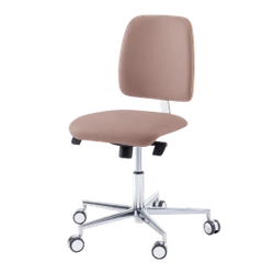 Krzesło podologiczne RUCK STOOL dynamic, comfort, CPL Biały, taupe, długi