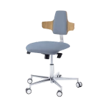 Krzesło podologiczne RUCK STOOL dynamic, napoleon, CPL Dąb, ocean 