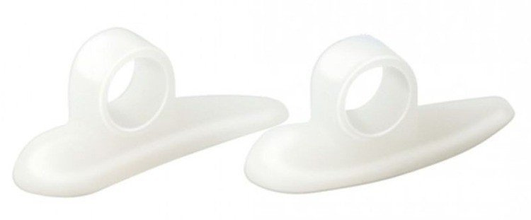 RUCK® silicon, podkładka na palec młotkowy, lewa, 2 szt.