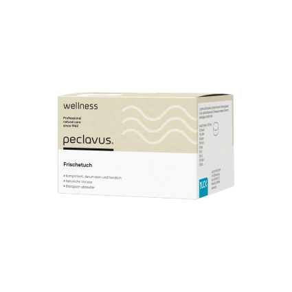 peclavus® wellness chusteczki wellness sprasowane, 100 szt.
