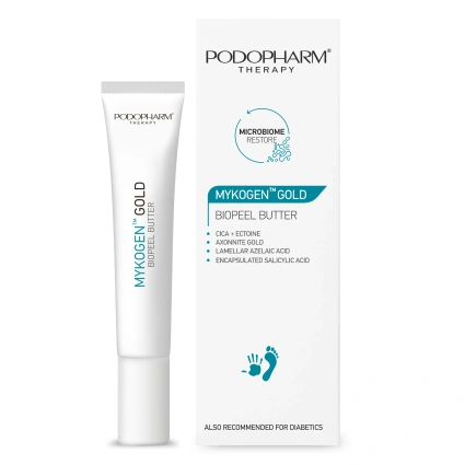 MYKOGEN™ GOLD bioenzymatyczne masełko złuszczające do łożyska i paznokci 20 ml