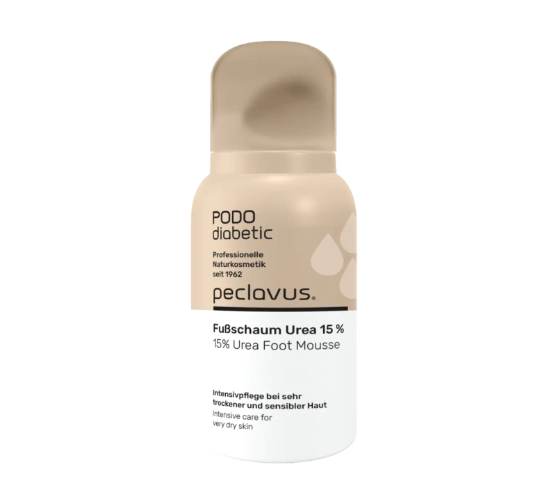 peclavus PODOdiabetic pianka do stóp z 15% mocznikiem 35 ml