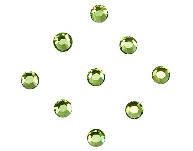 Kryształy SWAROVSKI® ELEMENTS, 2 mm, Peridot, 200 szt. 
