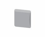 RUCK® smartgel plug+switch, kliny korekcyjne, prostokątne, szare, małe, soft, 20 szt