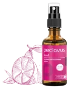 peclavus® hand oczyszczająco pielęgnujący spray do rąk cytrynowy, 50 ml