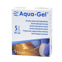 Aqua-Gel sterylny opatrunek hydrożelowy 5 cm
