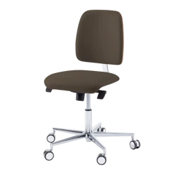 Krzesło podologiczne RUCK STOOL dynamic, comfort, CPL Biały, espresso