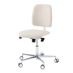 Krzesło podologiczne RUCK STOOL dynamic, comfort, CPL Biały, natural