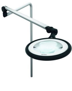Lampa z lupą – Podolog Circle XL Professional, Black 